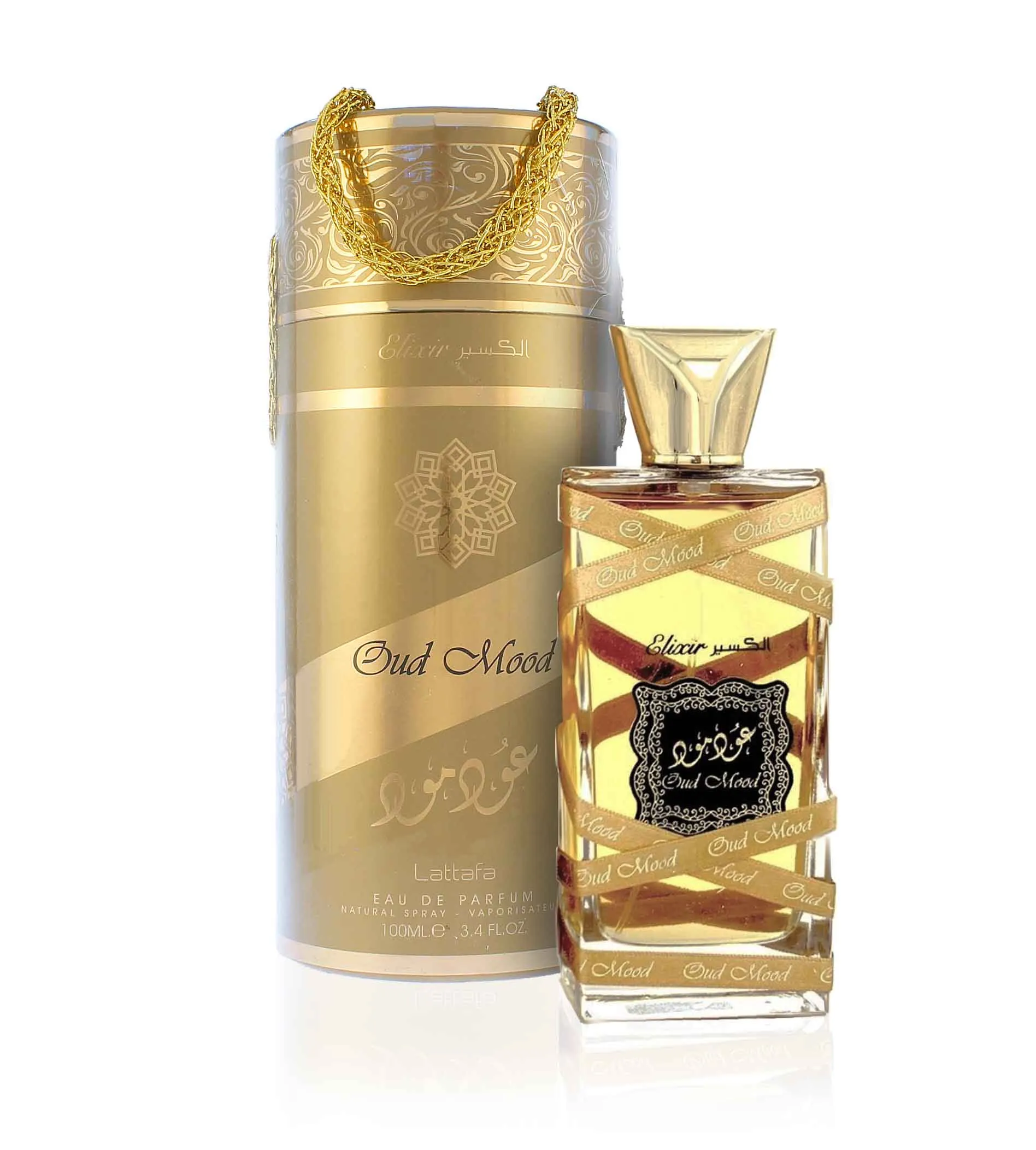 Oud Mood Elixir perfume unissexo 100 ml - Lattafa